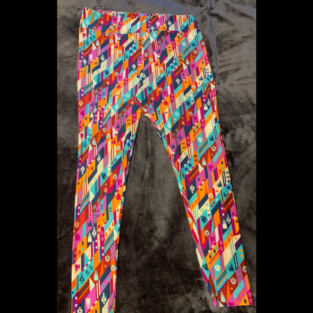LuLa Roe DISNEY leggings NEW TC2